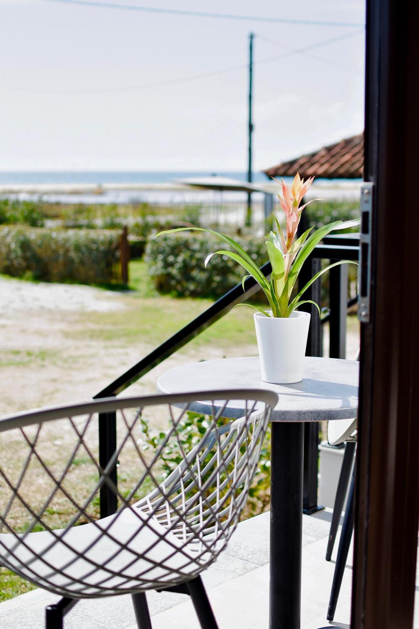 Room Nine 9 Beachfront Apartments Nea Kallikrateia المظهر الخارجي الصورة